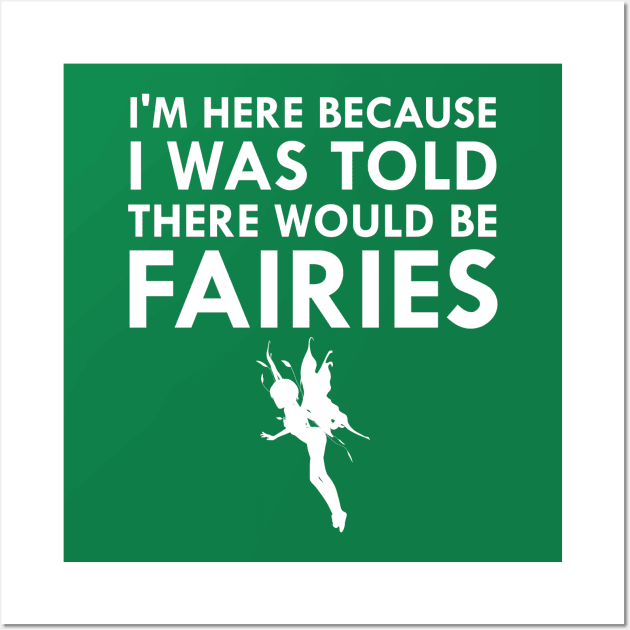 I Was Told There Would Be Fairies Magical Fairy Tale Wall Art by FlashMac